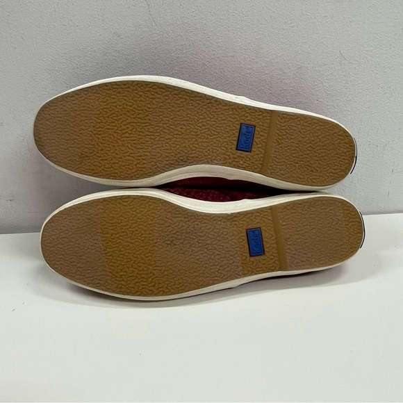 New Keds Champion Velvet in Burgundy Size 7.5 - Picture 8 of 9